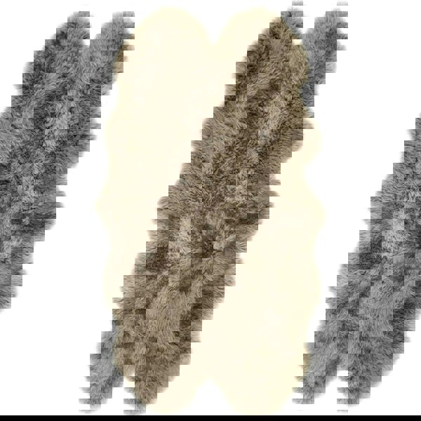 Genuine Khaki/Taupe Sheepskin Faux Fur Rug – The Rugs