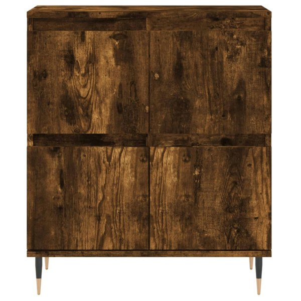 Berkfield Sideboard Smoked Oak 60x35x70 cm Engineered Wood