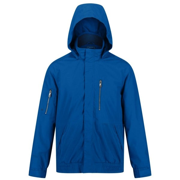 Regatta Mens Feelding Linear Waterproof Bomber Jacket - Lapis Blue