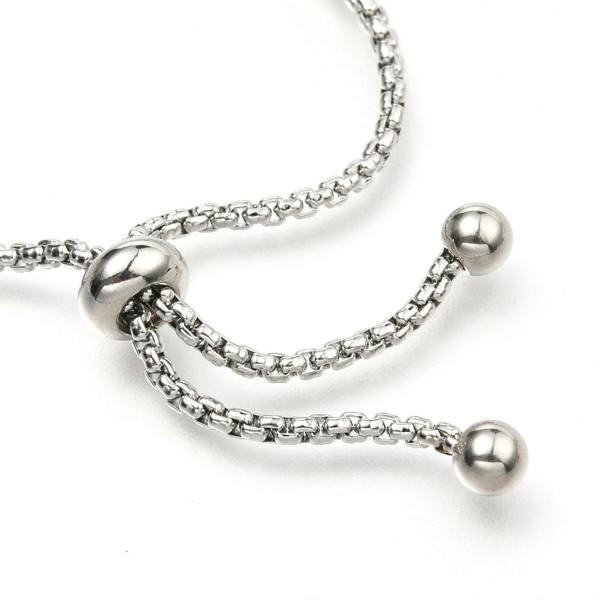 Aye Do Gifts Diamante Silver Slider Bracelet