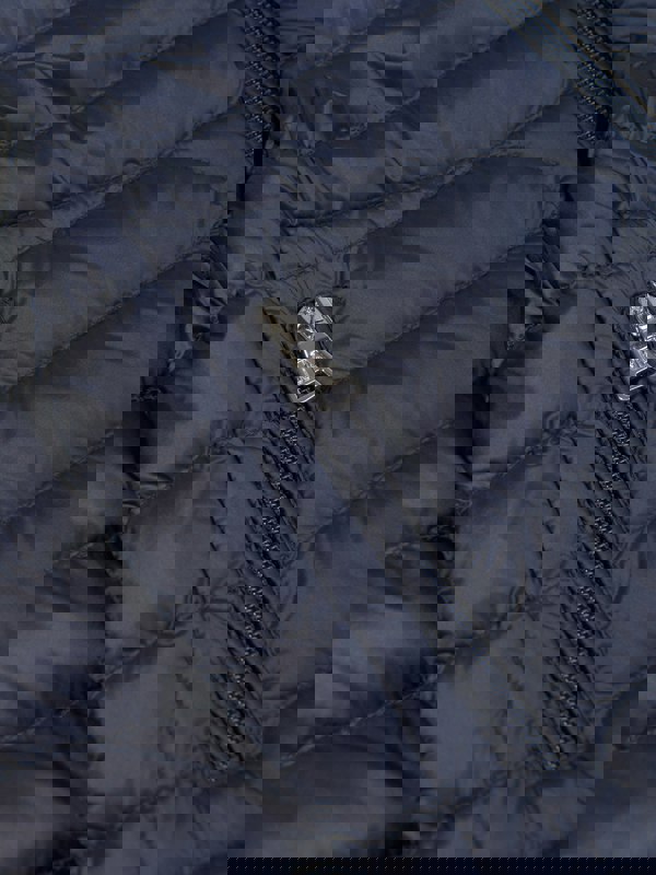 Moncler Enfant Boys Down Padded Lauros Jacket in Navy