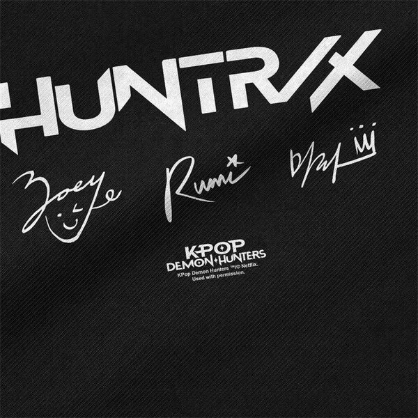 K-Pop Demon Hunters Huntrix Signature Reusable Tote Bag - Black