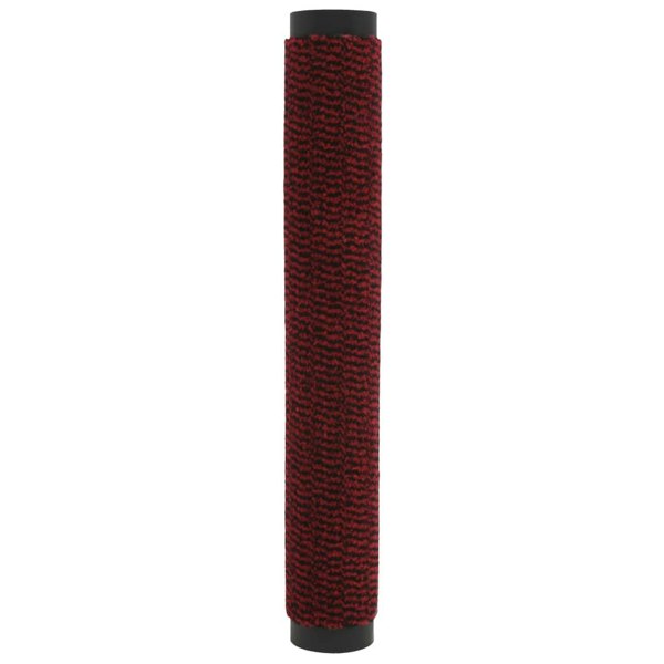 Berkfield Dust Control Mats 2 pcs Rectangular Tufted 60x90 cm Red