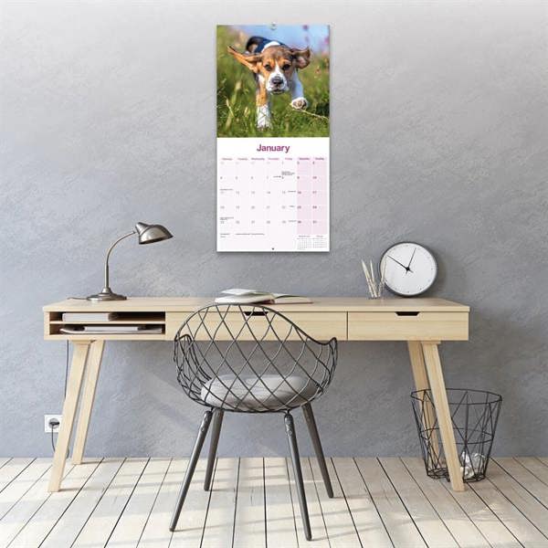 Beagle Calendar 2027, Wall Calendars, Month To View, Dogs, Gift