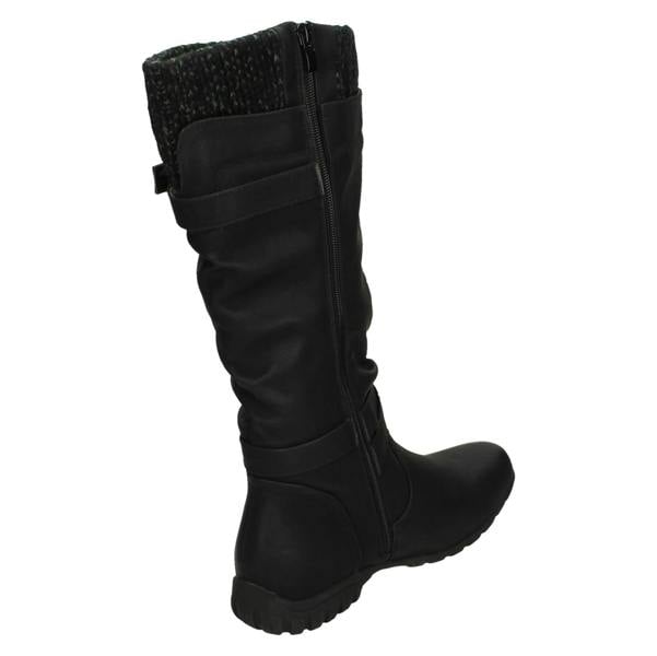 Spot On Ladies Spot On Casual Mid Calf Boots