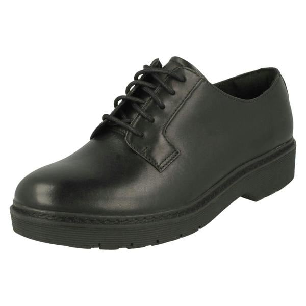 Clarks Ladies Clarks Chunky Sole Lace Up Shoes Witcombe Lace