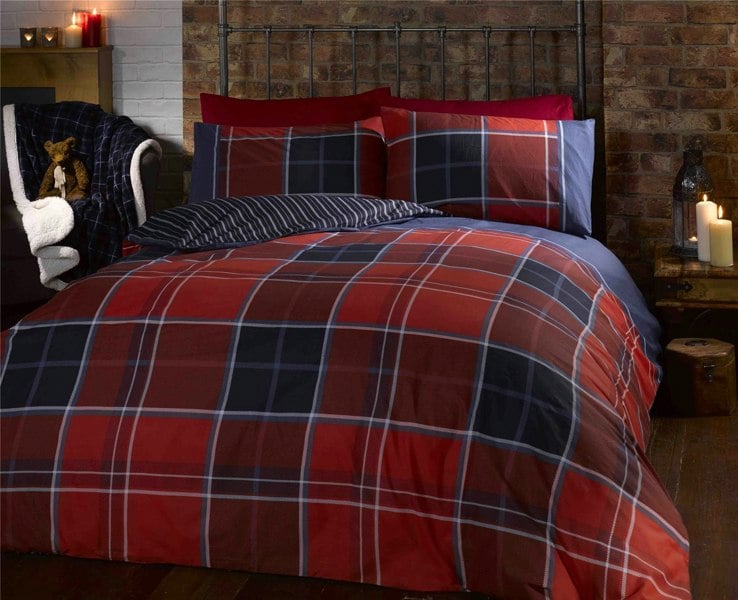 HomeSpace Direct Lothian Duvet Cover Set