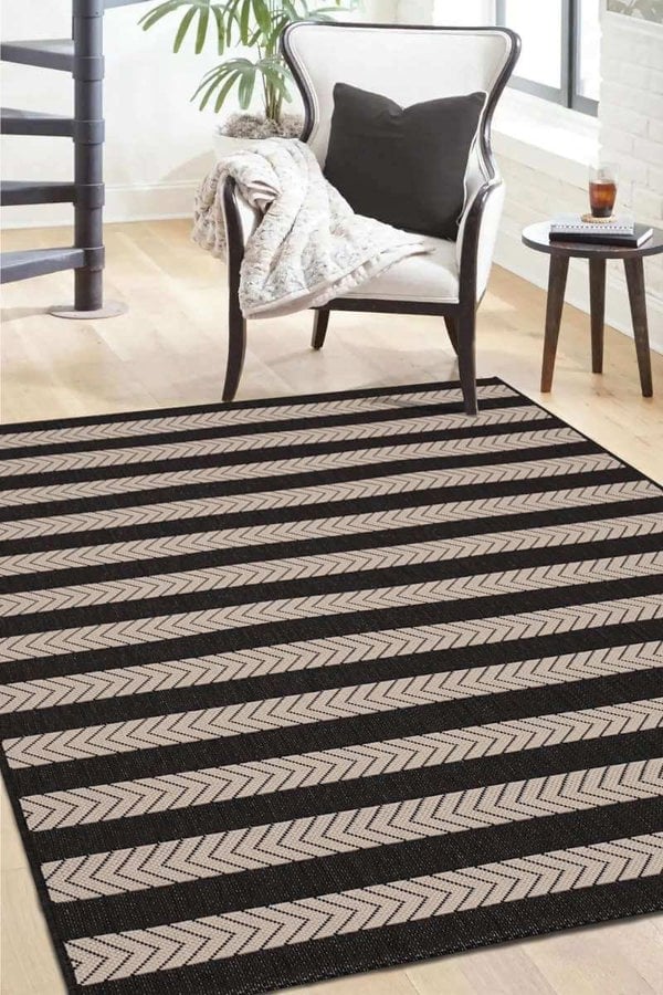 County Stripe Rug – Indoor/Outdoor Use