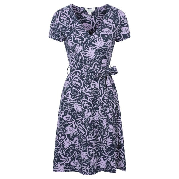 Mountain Warehouse Women's Santorini Jersey Wrap Dress - Lilac