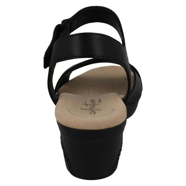 Clarks Ladies Clarks Casual Wedge Sandals Lynette Deb