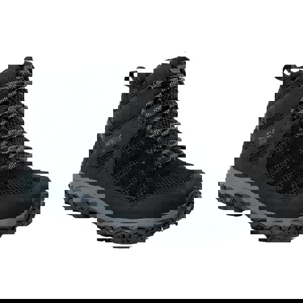 Regatta Mens Edgepoint IV Walking Boots - Black/Granite