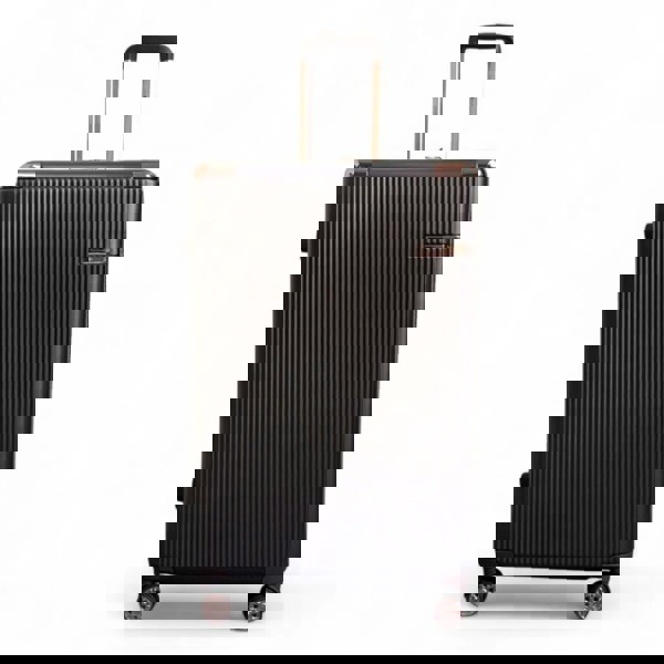 Snowball Hard Shell Luggage 8 Spinner Wheels Travel Suitcase