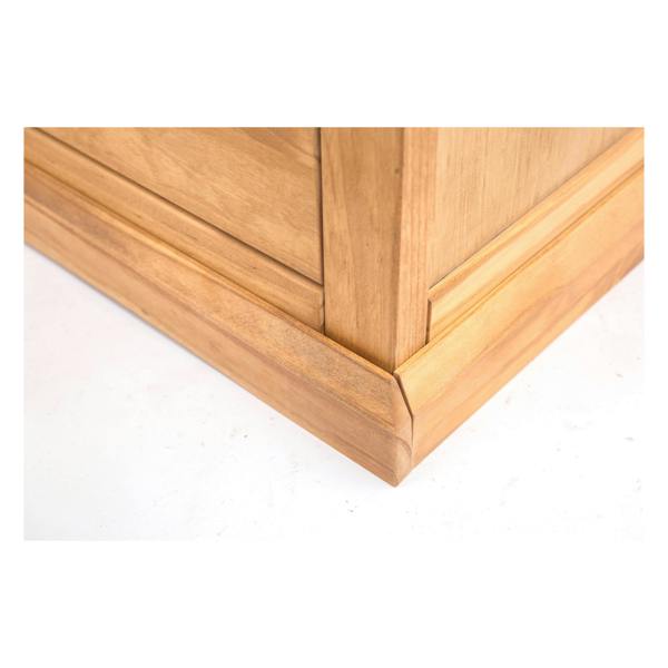 Cabinet Bits Lucca 3 Drawer Desk - Dressing Table Brass Knob