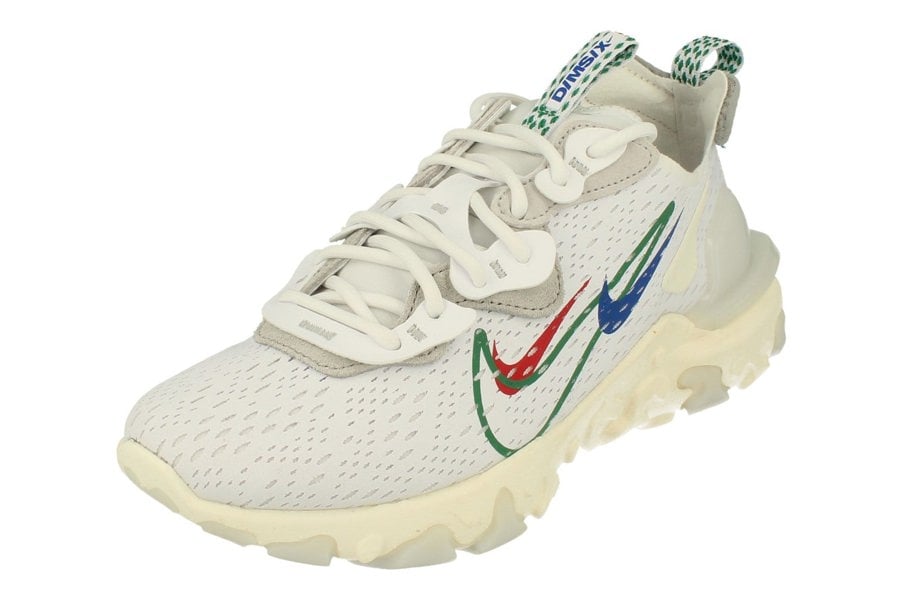 Nike React Vision Mens Dm9095  100 - White Green Noise Sail 100 - Photo 0