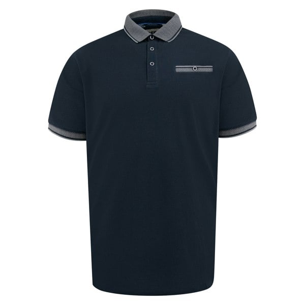 Duke Mens D555 Ilkeston Pique Pocket Polo Shirt - Navy