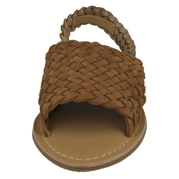 Leather Collection Ladies Leather Collection Slingback Sandals F00214