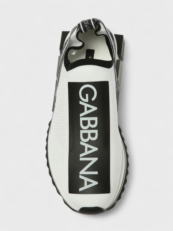 Dolce & Gabbana Sorrento Knit Trainers White - Supplied FashionDolce & Gabbana