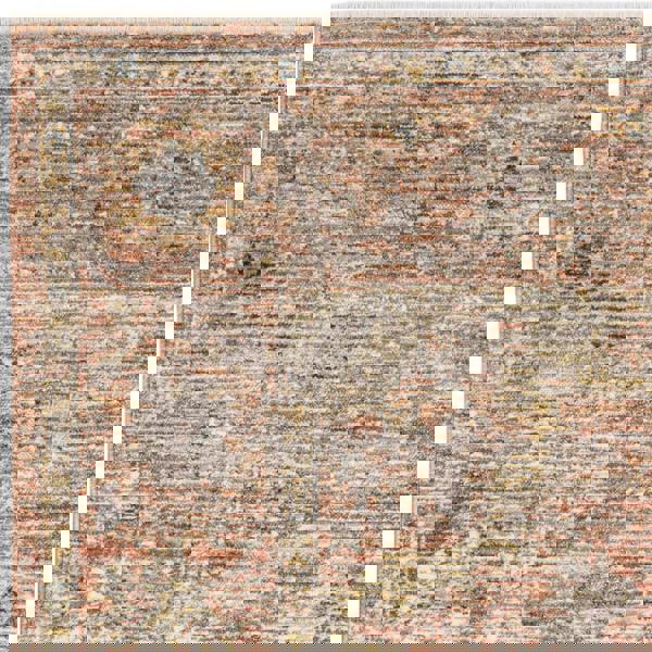 Asiatic Jasper JA05 Traditional Terracotta Rug