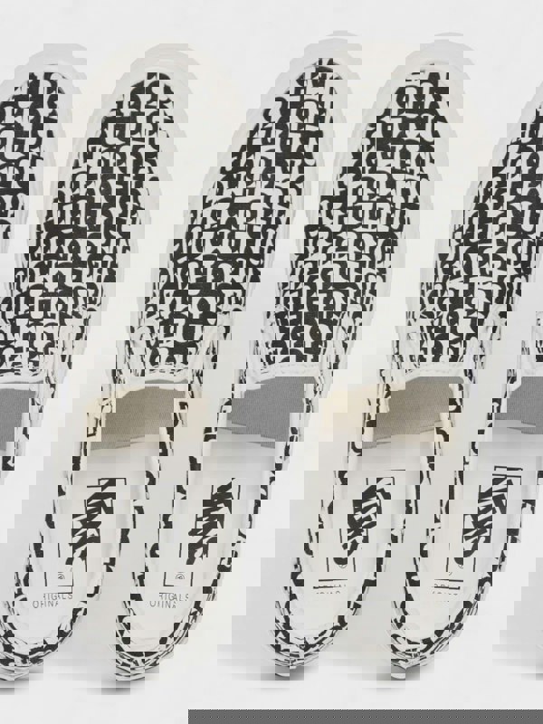 Vans Vault Slip-On LX Comme des Garcons White Black