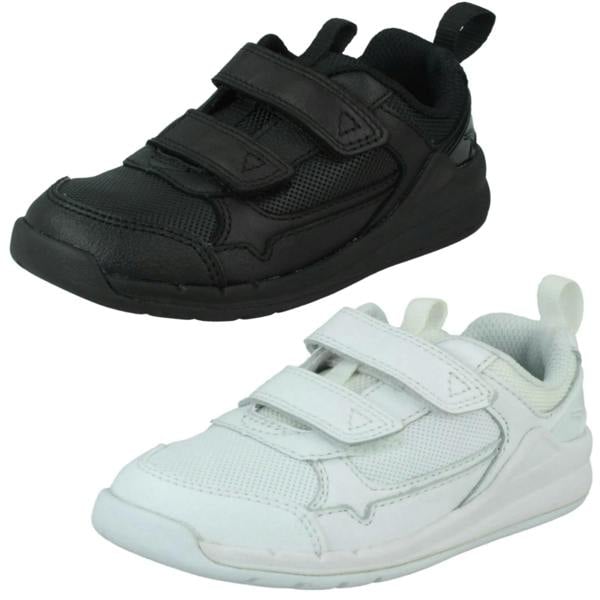 Clarks Boys Clarks Hook & Loop Casual Trainers Orbit Sprint