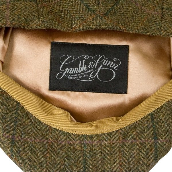 Gamble & Gunn British Tweed Flat Cap