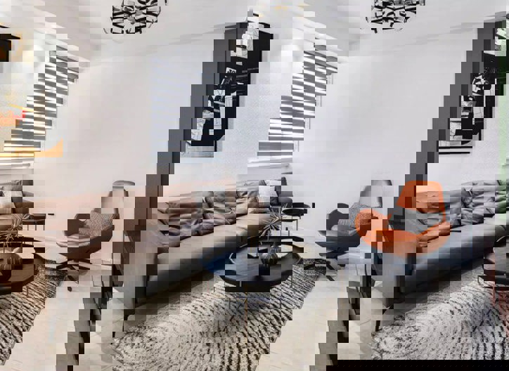 Snail Armchair, With Small Bubbles On The Leather, For Display-Weilai-Weilai Concept