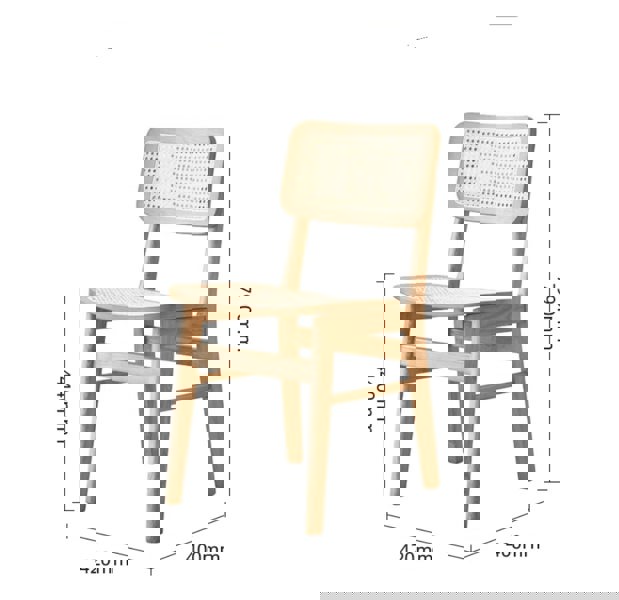 Anya Bar Stool, Rattan & Solid Wood-Rit Concept-Rit Concept