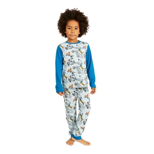 Luca and Rosa Cool Driver Boys Jersey Pyjamas