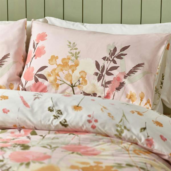 Countryside Floral Pink Duvet Cover Set