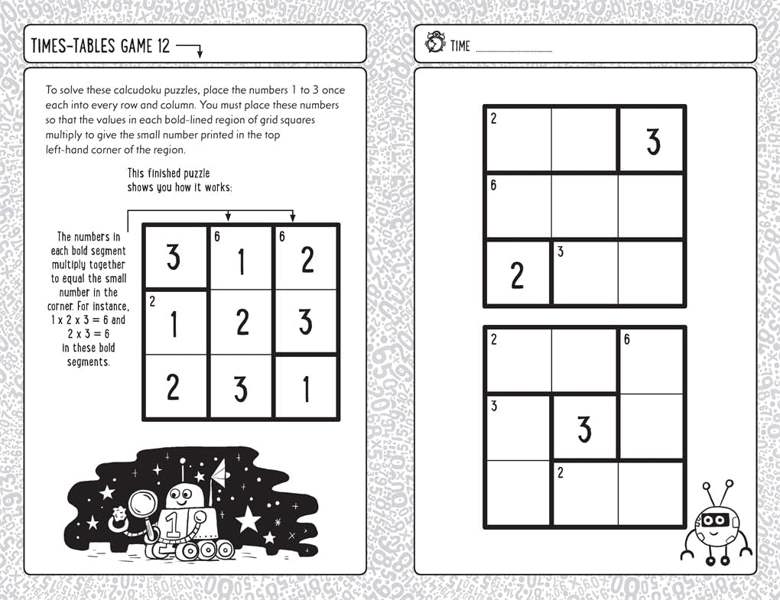 Times Tables Games for Clever Kids by Dr Gareth Moore: More Than 100 Puzzles to Exercise Your Mind