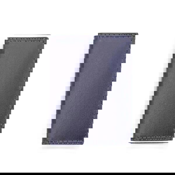 front view of purple ondon multi colour credit card holder