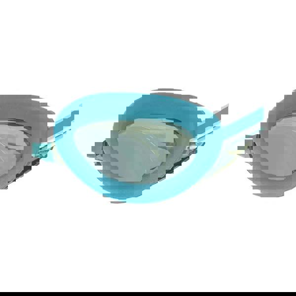 Speedo Vanquisher 3.0 Mirrored womens goggles with blue white camo, comfortable gasket