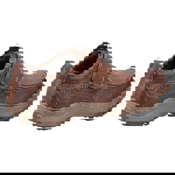 Hush Puppies Casper Touch Fastening Men's Shoes in Brown