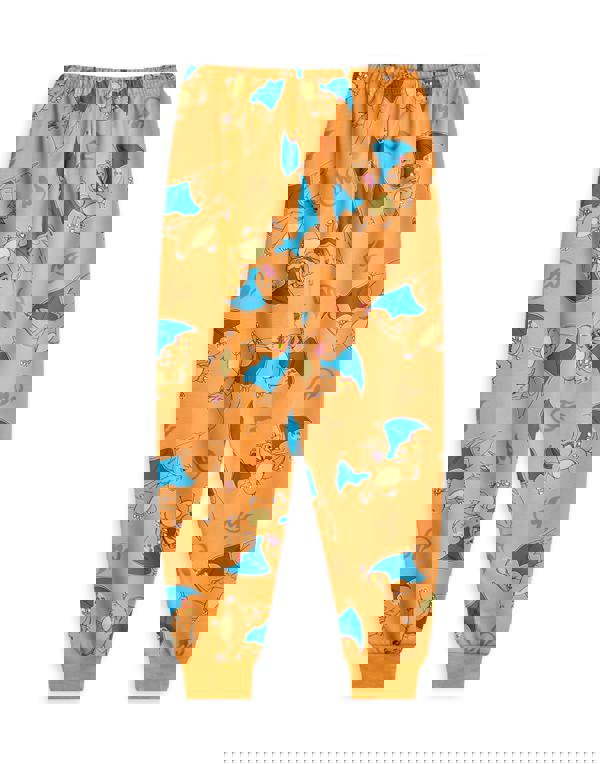 Pokemon Boys Multicoloured Pikachu, Gengar, Charizard Multi-Pack of 3 Short Sleeve Long Leg Pyjama Set