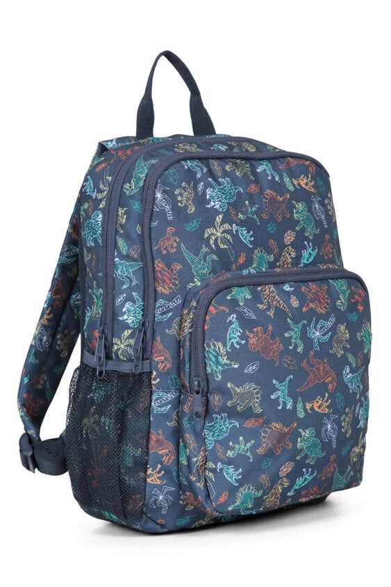 Mountain Warehouse Educate Dinosaur 15L Backpack - Dark Blue
