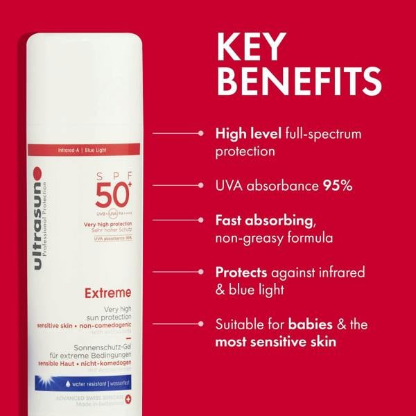 Ultrasun  Extreme Very High Sun Protection for Sensitive Skin SPF50+ 150ml - Additional 5