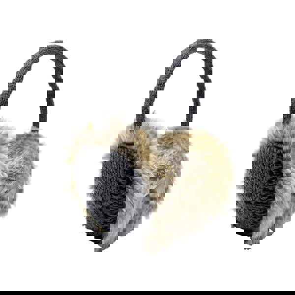 Aran Cable Ear Muffs Aran Cable Ear Muffs with Faux Fur Trim - Timeless 3GG Knit