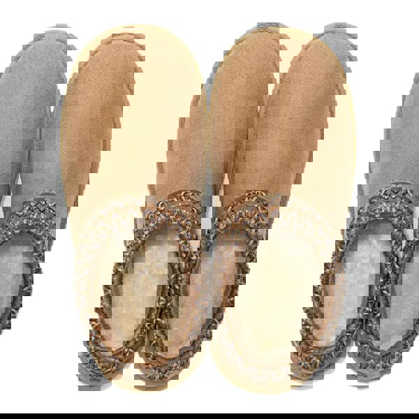 Regatta Childrens/Kids Risley Waterproof Mules - Burnt Tan - 