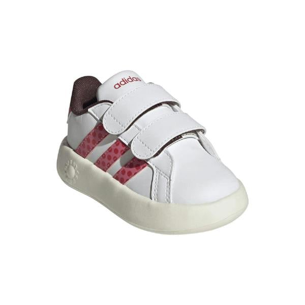 Adidas Childrens/Kids Grand Court 2.0 Minnie Mouse Trainers - White - 