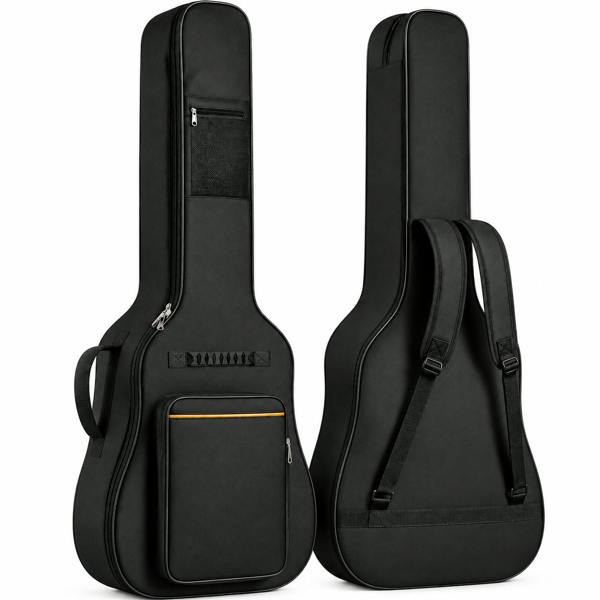 ATEK Full Size Padded Acoustic Classical Guitar Gig Bag Carry Case Black