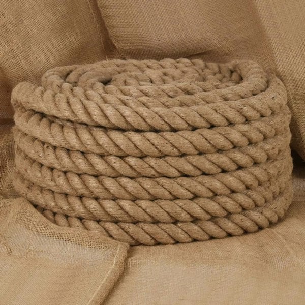 Berkfield Jute Rope 25 m Long 36 mm Thick