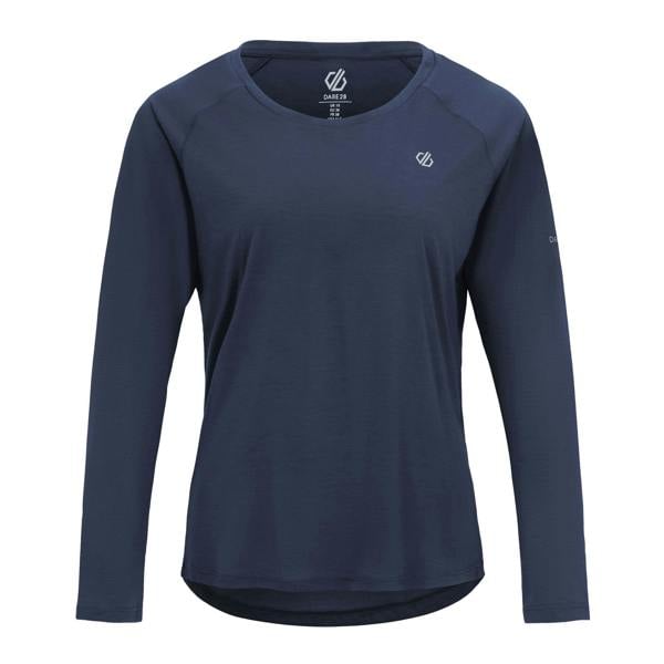 Dare 2B Womens/Ladies Serenity Long-Sleeved T-Shirt - Navy