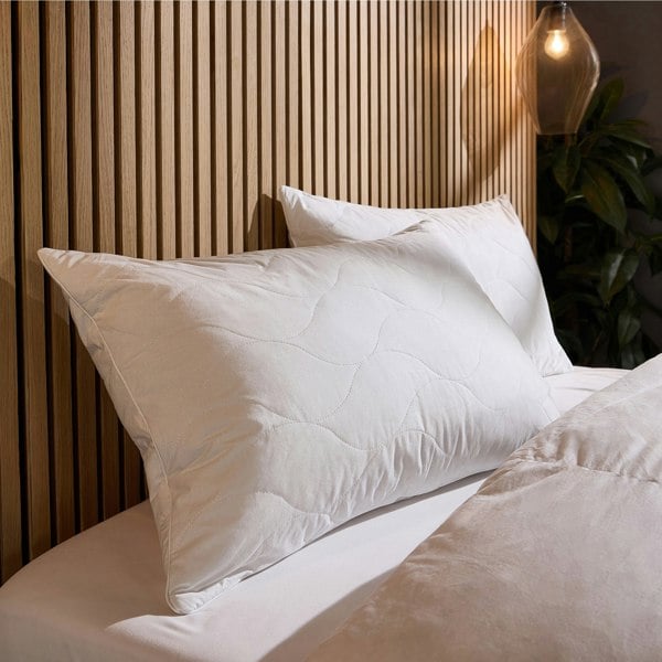 Snuggledown Luxury Cotton Quilted Firm Support Pillow