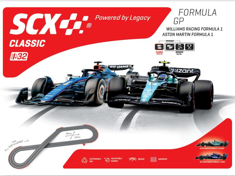 SCX Formula GP 6.6m Race Set