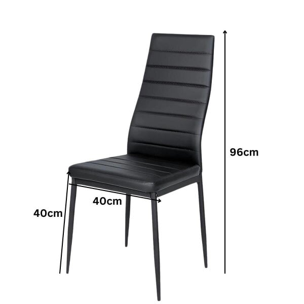 Kosy Koala Modern Rectangle Grey Glass Dining Table Set With 6 Mix Metal Chairs Dining Room Furniture