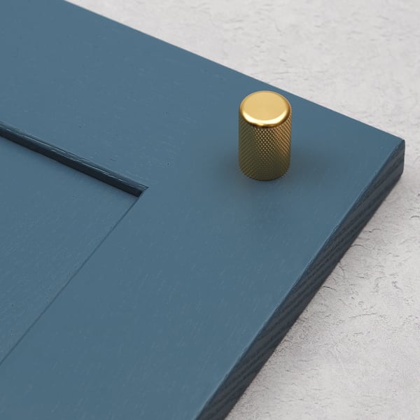 Handle & Home Gold Knurled Knob