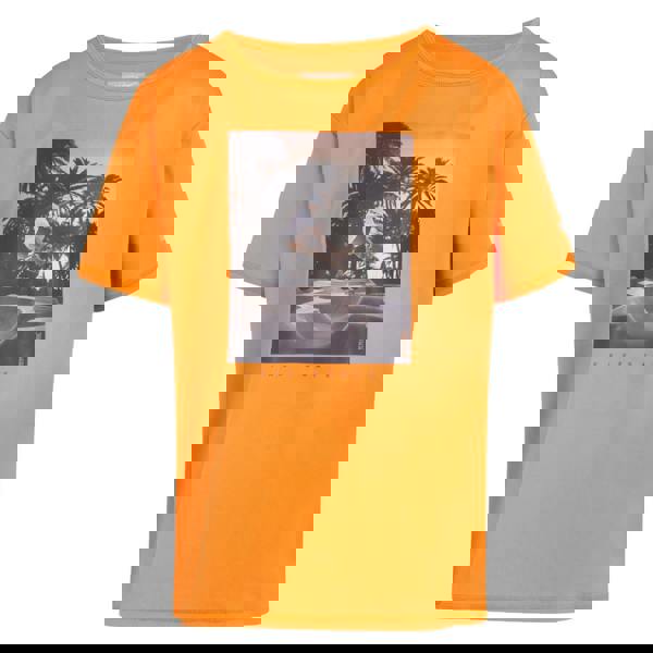 Regatta Kids Alvardo VIII Skateboard T-Shirt - Persimmon
