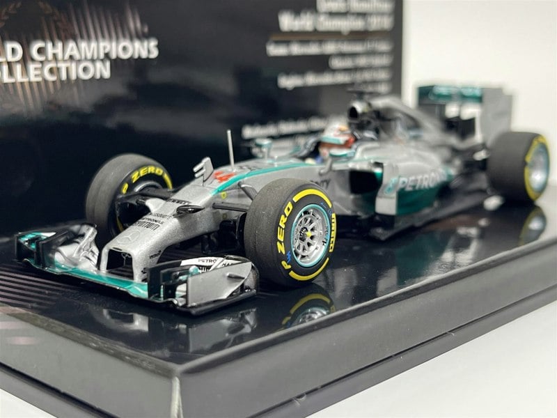 Minichamps Lewis Hamilton WC 2014 Mercedes AMG Petronas F1 Team 1:43 Scale 436140044