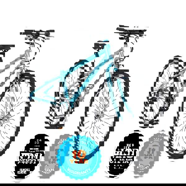 Squish 24" Wheel Lightweight Hybrid Bike Mint Blue