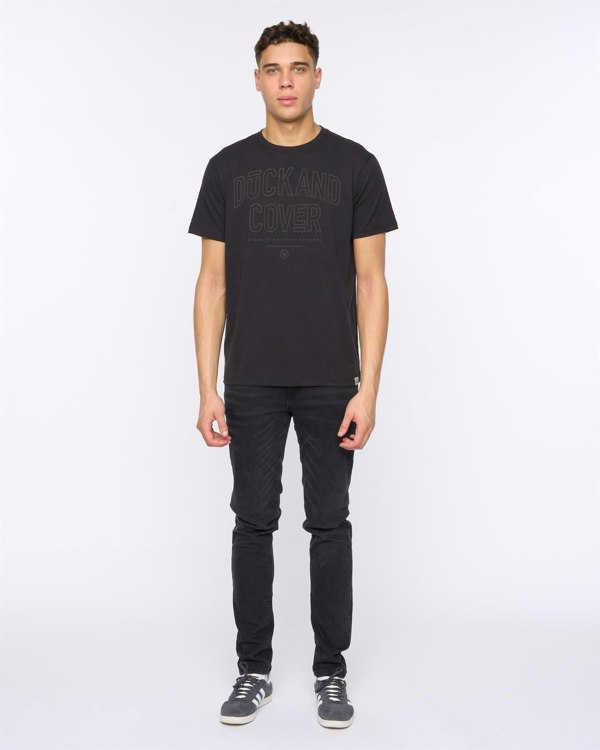 Duck and Cover Lemonport T-Shirt - Black